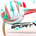 М"яч волейтбольний SportVida №5, білий-червоний-бірюзовий, код: SV-SE0105