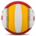 М"яч волейбольний Ballonstar №5 PU, червоний-жовтий-білий, код: LG-2088-S52