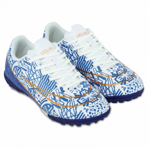 Сороконіжки футбольні Ho&Ko розмір 39, білий-блакитний, код: 2301-1-39-45-3_39