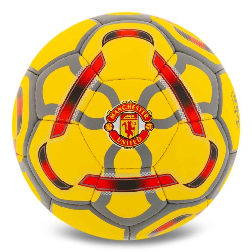 М"яч футбольний Ballonstar Manchester №5 PU, жовтий, код: FB-5187-S52