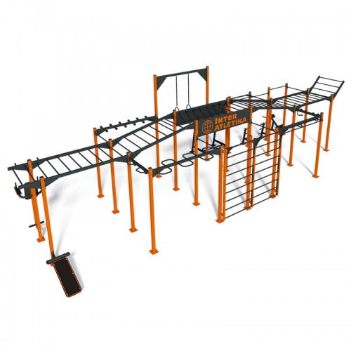 Спортивний комплекс InterAtletika Workout PRO 13350х5215х4014 мм, код: KF902-SM Спортивний комплекс InterAtletika Workout PRO 13350х5215х4014 мм, код: KF902-SM