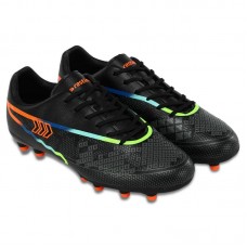 Бутси футбольні Restime розмір 38, чорний-салатовий, код: 220701-2_38