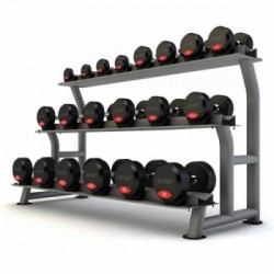 Стійка гантельна 3-х ярусна Fitnessport DR-05 (на 10 пар), код: 10138-AX
