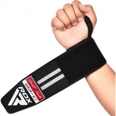 Бинти для зап"ясть (кистьові бинти) RDX Gym Wrist Wrap R11, чорний-білий, код: WAH-WR11BW