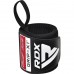 Бинти для зап"ясть (кистьові бинти) RDX Gym Wrist Wrap R11, чорний-білий, код: WAH-WR11BW