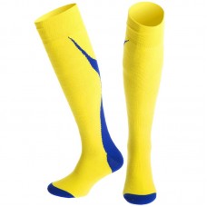 Гетри футбольні Norva розмір 40-45, жовтий-синій, код: KS-04L_YBL