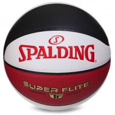 М"яч баскетбольний Spalding Super Flite №7 білий-червоний, код: 76929Y-S52