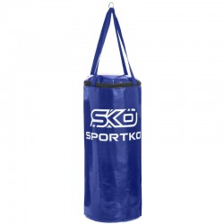 Мішок боксерський Sportko циліндр ремінне кріплення Юнга 500 мм, синій, код: MP-9_BL-S52