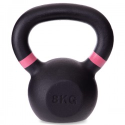 Гиря тренувальна чавунна Generation Fitness FF51F2-8kg 8 кг, чорний, код: 523005-AX