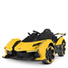 Дитячий електромобіль Bambi Lamborghini M 4865EBLR-6 жовтий, код: 6903317499953