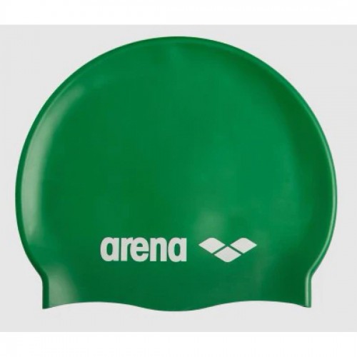 Шапка для плавання Arena Classic Silicone зелений, код: 3468336977668