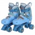 Ролики квади розсувні Fei Bao L (39-42), синій, код: 318-2_LBL