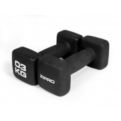 Гантелі неопренові Zipro 2х3 кг, чорний, код: 5902659842350-IN