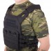 Плитоноска для бронепластин Tactical Military Rangers із системою Molle, чорний, код: ZK-5515_BK