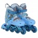 Ролики квади розсувні Fei Bao L (39-42), синій, код: SK-318_LBL