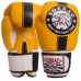 Рукавички боксерські Yokkao шкіряні на липучці 16 унцій, білий, код: YK016_16_W-S52
