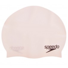 Шапочка для плавання дитяча Speedo Plain Flat Silicone Cap білий, код: 8709931959_W