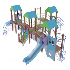 Дитячий ігровий комплекс Miros "Фортеця друзів" 9910x7480x3260 мм, код: DIO718 Дитячий ігровий комплекс Miros "Фортеця друзів" 9910x7480x3260 мм, код: DIO718