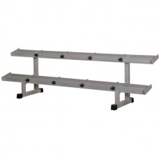 Стійка під гантелі (для набору з 10 пар) InterAtletik Gym 2572x628x751 мм, код: BT402 Стійка під гантелі (для набору з 10 пар) InterAtletik Gym 2572x628x751 мм, код: BT402