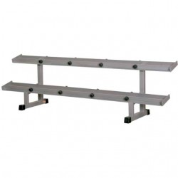 Стійка під гантелі (для набору з 10 пар) InterAtletik Gym 2572x628x751 мм, код: BT402 Стійка під гантелі (для набору з 10 пар) InterAtletik Gym 2572x628x751 мм, код: BT402