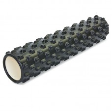 Ролик для йоги FitGo 600х150 мм, чорний, код: FI-6280_BK