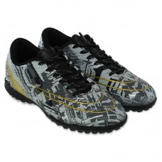 Сороконіжки футбольні дитячі Zhenzu розмір 33, чорний-сірий, код: 759-1-2_33