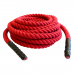 Канат для кросфіту Orlins 12 м, діаметр 40 мм бавовняний червоний, код: RO-69