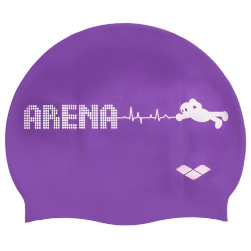 Шапочка для плавання дитяча Arena Kun Junior Cap, фіолетовий, код: AR-91552-90_V