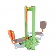 Дитячий вуличний тренажер Brustyle "Жим ногами", код: KG100 Дитячий вуличний тренажер Brustyle "Жим ногами", код: KG100