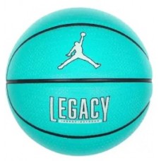 М"яч баскетбольний Nike Jordan Legacy 2.0 8P Deflated Hyper Jade №7, блакитний, код: 887791433060