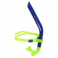 Трубка фронтальна дихальна для плавання MadWave Pro Snorkel junior, синій, код: M077702_BL