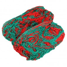 Сітка для футбольних воріт PlayGame 7500х2440х1500 мм (пара), червоний-зелений, код: SO-5295_RG