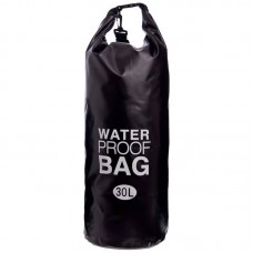 Водонепроникний гермомішок SP-Sport Waterproof Bag 30л камуфляж чорний, код: TY-6878-30_BK-S52