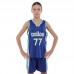 Форма баскетбольна дитяча NBA клуб Dallas Mavericks 77, розмір XL, синій, код: BA-9453_XLBL