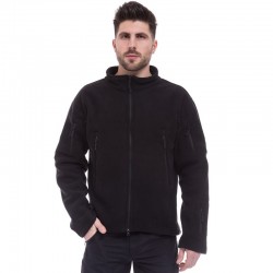 Куртка флісова Tactical XL, чорний, код: TY-1609_XLBK