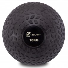 М"яч набивної слембол для кроссфіта рифлений Record Slam Ball 10 кг, код: FI-7474-10