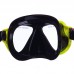 Маска для плавання Zelart чорний-жовтий, код: M266-SIL_BKY