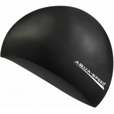 Шапка для плавання Aqua SpeedSoft Latex чорний, код: 5908217657299