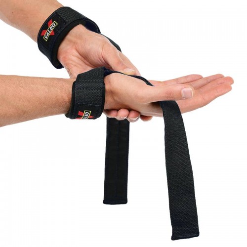 Лямки для тяги Valeo чорний, код: TA-1256_BK