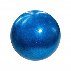 М"яч для художньої гімнастики SNS T12 150 мм, синій з гліттером, код: 18144-SNS М"яч для художньої гімнастики SNS T12 150 мм, синій з гліттером, код: 18144-SNS