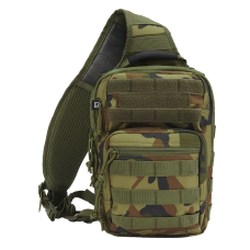 Тактична сумка-рюкзак Brandit-Wea US Cooper sling medium 8L woodland, код: 8036-10-OS