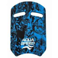 Дошка для плавання Aqua Speed Swirl Pullbuoy 61247, 430х280х36 мм, синій-чорний, код: 5905718612475