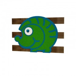 Секція огорожі InterAtletika Їжачок, 860х78х560 мм, код: S764.5-SM