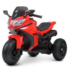 Дитячий мотоцикл Bambi гумові колеса надувні, код: M 4840AL-3-MP