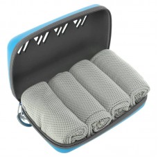 Комплект рушників спортивних охолоджуючих 4Monster Cooling Towel 1000х300 мм, 4 шт, сірий, код: B-ECT_GR