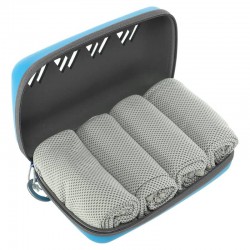 Комплект рушників спортивних охолоджуючих 4Monster Cooling Towel 1000х300 мм, 4 шт, сірий, код: B-ECT_GR