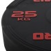 Бамперний диск гумовий LiveUp ø50.5мм, 25кг, чорний, код: LP8331-25