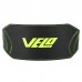 Пояс атлетичний шкіряний Velo L ширина-15см, чорний-салатовий, код: VL-9739_L
