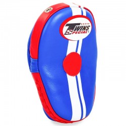 Лапа вигнута права для боксу та єдиноборств Twins 27x20x10см, синій-червоний, 1шт, код: PML14_RBL Лапа вигнута права для боксу та єдиноборств Twins 27x20x10см, синій-червоний, 1шт, код: PML14_RBL