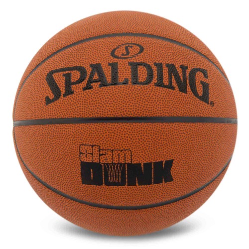 М"яч баскетбольний Spalding Slam Dunk №7, коричневий, код: 78000Y-S52